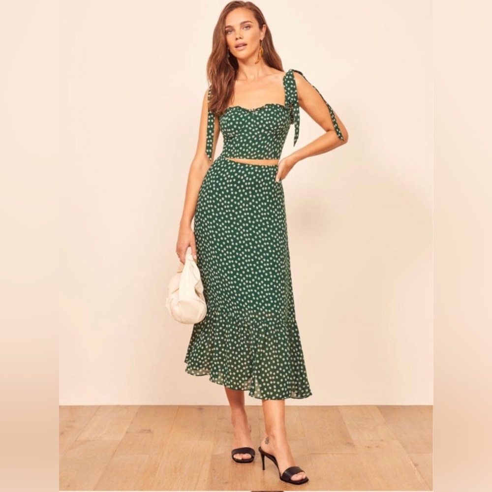 Reformation Liana Two-Piece Skirt Set